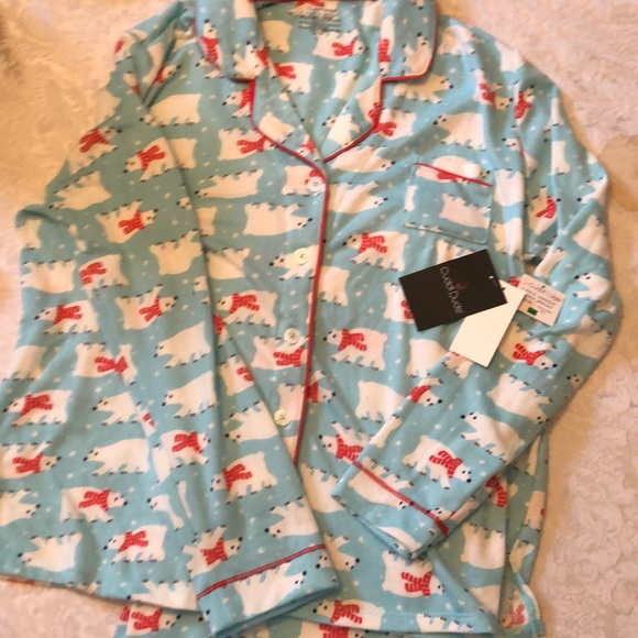 Cuddl Duds Intimates & Sleepwear Nwt Cuddle Duds Pajama Set Size Large Poshmark